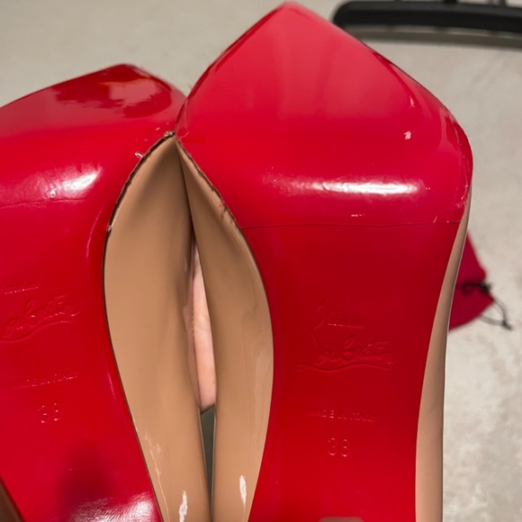 COPY - Beige nude Christian louboutins Kate 100ml size 8 - Picture 2 of 5